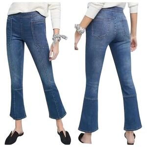 Anthropologie Pilcro Letterpress Jeans Size 32 Utility High-Rise Cropped Bootcut